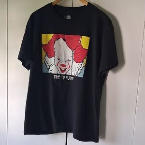 Black  IT Graphic Men's T-Shirt